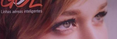 Mariana na Capa da Revista da Gol